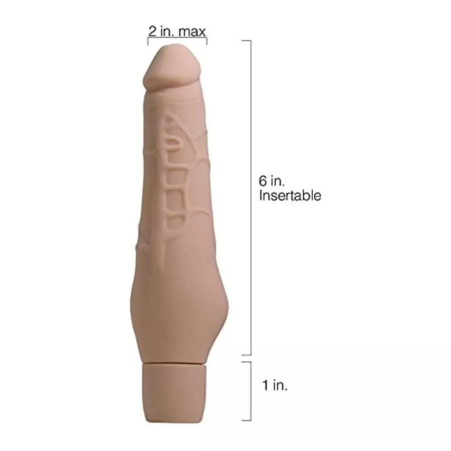 Waterproof Vibrating Dildo Realistic Silicone Penis Vibrator Multi Function Vibrations for G Spot and Clit Stimulation