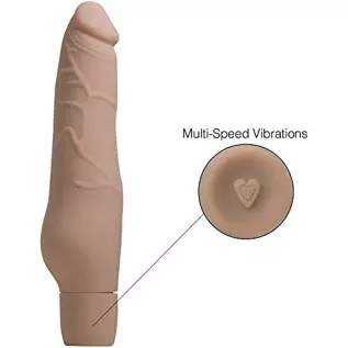 Waterproof Vibrating Dildo Realistic Silicone Penis Vibrator Multi Function Vibrations for G Spot and Clit Stimulation