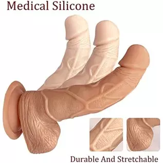 Thrusting Realistic Dildo for Women with Strong Suction Cup, Realistic Dildo Thrusting Swinging Penis, 6 Vibration Modes Vibrato Thrusting Realistic Dildo for Women with Strong Suction Cup, Realistic Dildo Thrusting Swinging Penis, 6 Vibration Modes Vibrato