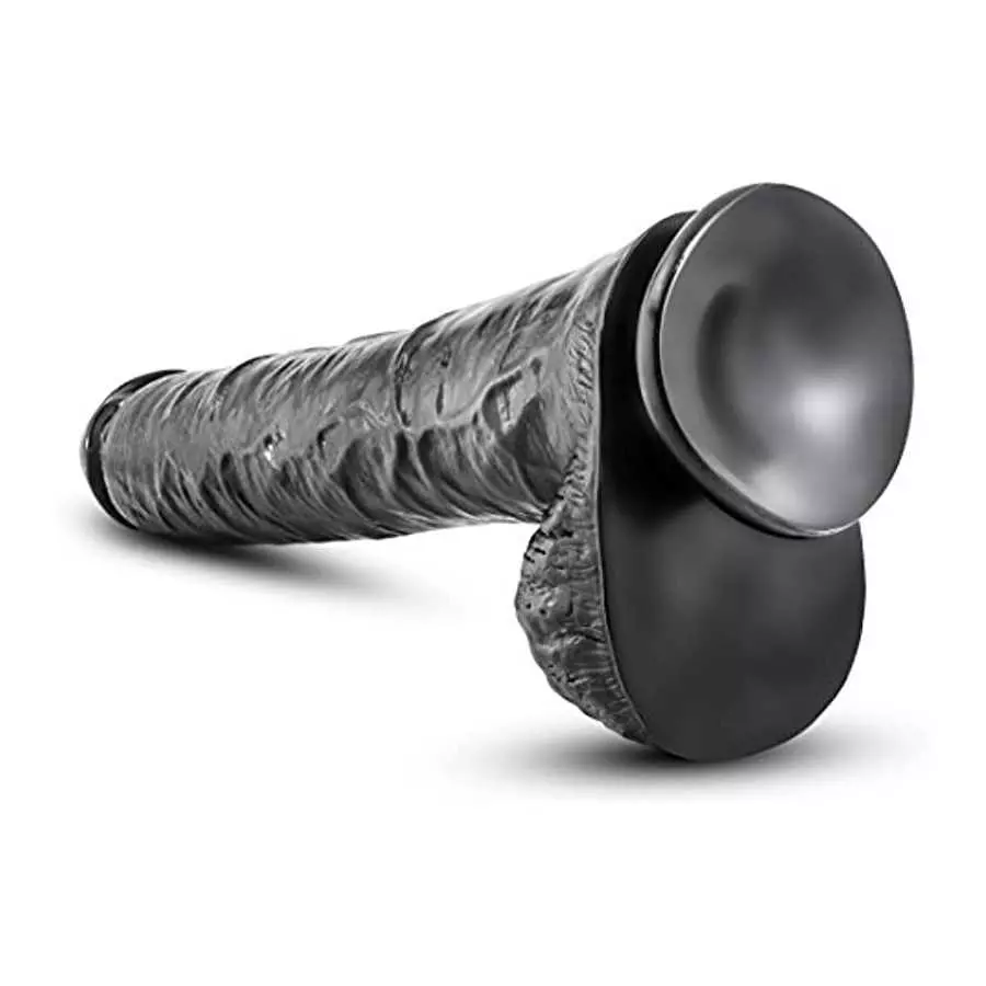 Eden Health -14 Inch Extra Long 2.5" Thick Dildo - Sturdy Suction Cup For Hands Free Play - Soft But Not Floppy Realistic Feel -