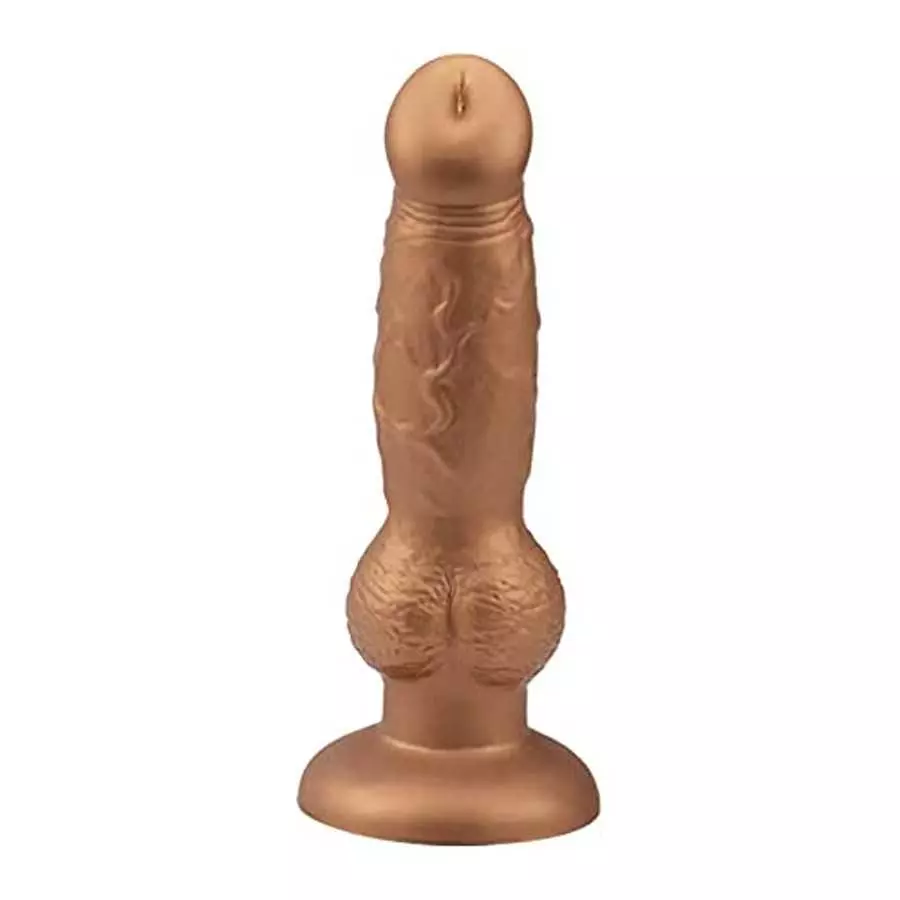 Realistic G-spot Dildo, 7.08 inch Liquid Silicone Penis Cock Dong with Flared Suction Cup, Adult Sex Toy for Men Women Realistic G-spot Dildo, 7.08 inch Liquid Silicone Penis Cock Dong with Flared Suction Cup, Adult Sex Toy for Men Women