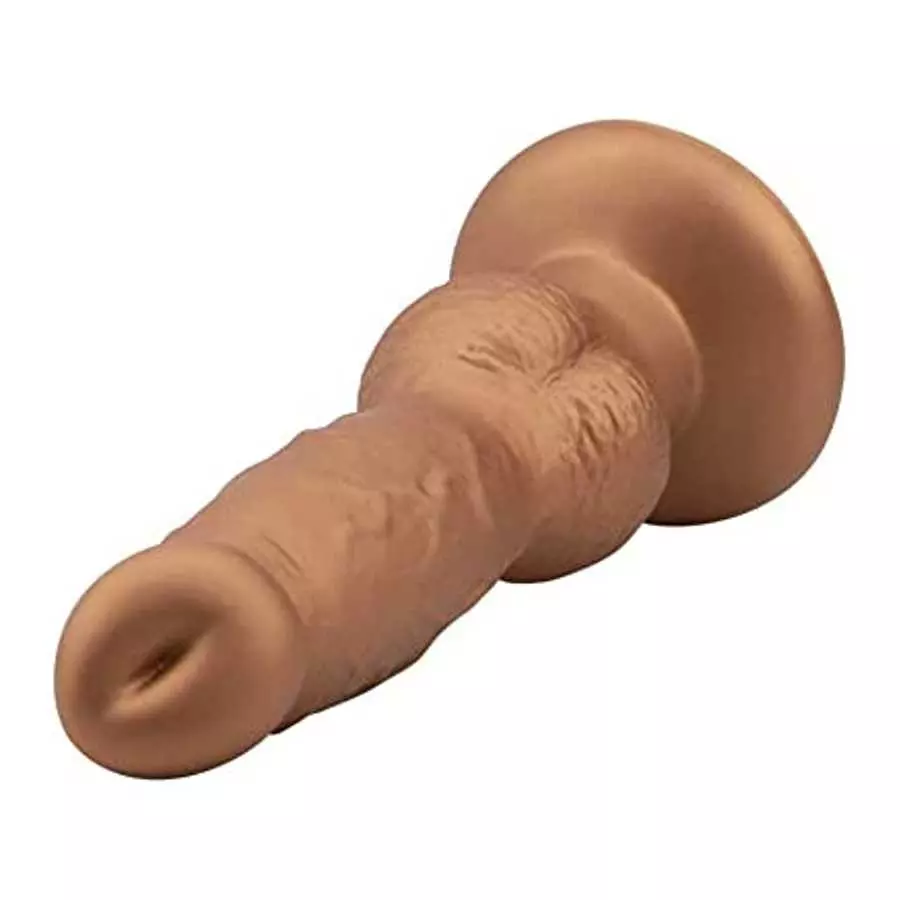 Realistic G-spot Dildo, 7.08 inch Liquid Silicone Penis Cock Dong with Flared Suction Cup, Adult Sex Toy for Men Women
