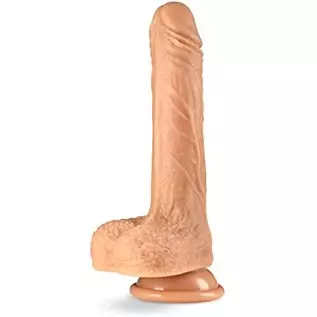 Blush Silicone Dr. Grey- 7 Inch Thrusting Rotating 50 Vibration Settings Dildo - Satin Smooth 1.5" Realistic Shaft - Strap On Co