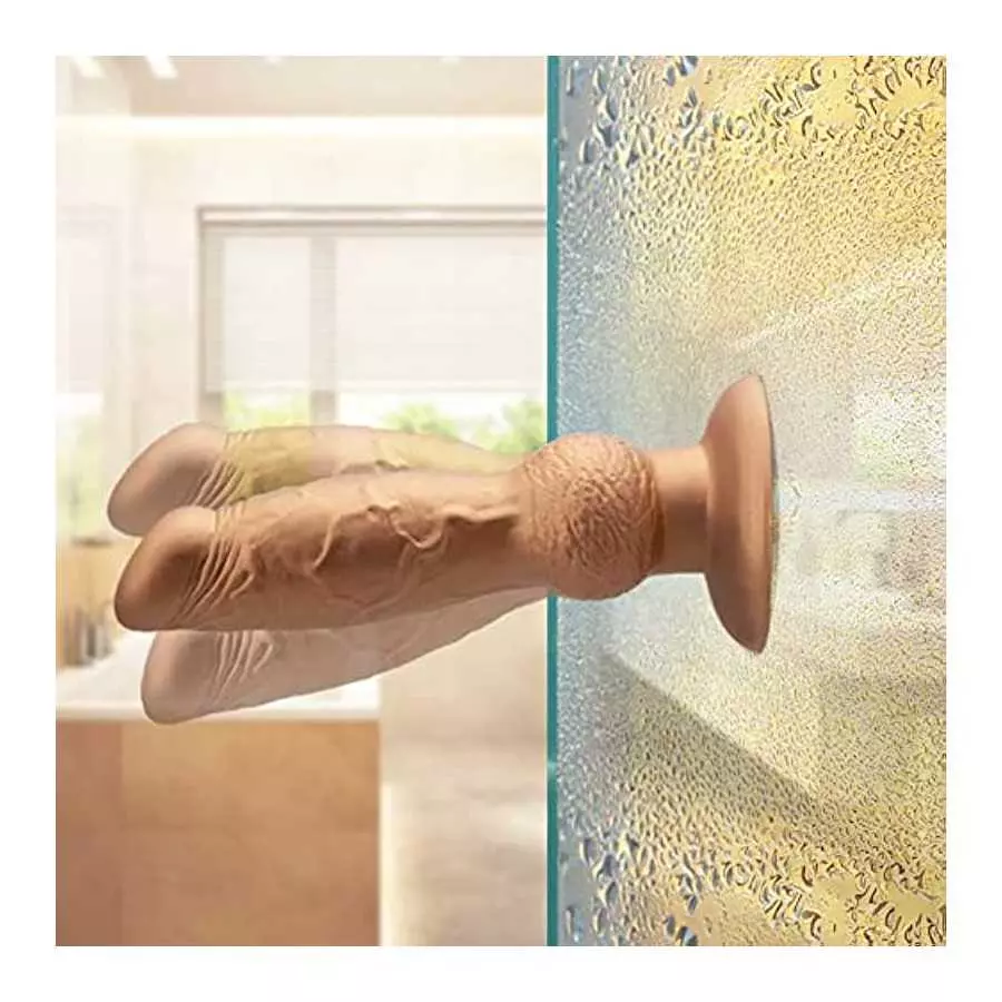 Realistic G-spot Dildo, 7.08 inch Liquid Silicone Penis Cock Dong with Flared Suction Cup, Adult Sex Toy for Men Women