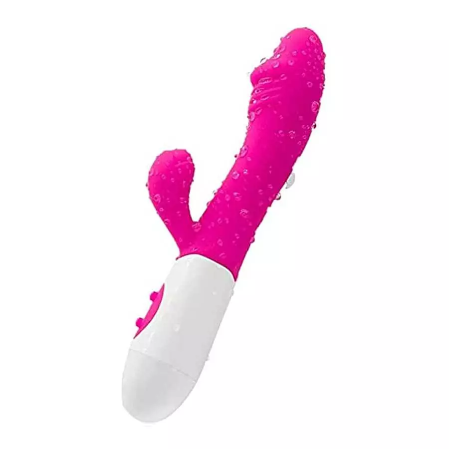 Thrust Dildo Rabbit Vibrator Dildo for Women, Tongue Licking G-spot Sex Toy for Clit and Nipple Stimulation, Anal Vibrating Dild Thrust Dildo Rabbit Vibrator Dildo for Women, Tongue Licking G-spot Sex Toy for Clit and Nipple Stimulation, Anal Vibrating Dild