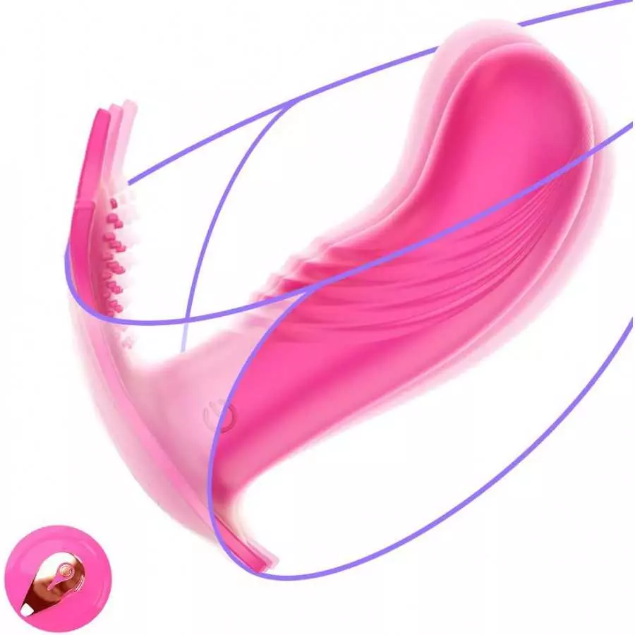 G Spot Vibrator Dildo with 10 Vibrating Modes, Remote Control Whisper-Quiet Panty Vibrator for G spot Stimulation, Dual Stimulat G Spot Vibrator Dildo with 10 Vibrating Modes, Remote Control Whisper-Quiet Panty Vibrator for G spot Stimulation, Dual Stimulat