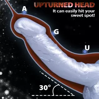 7.5” Realistic Dildo for Beginners, Small Dildo with Suction Cup and Curved Shaft for Women Men Hands-Free Masturbation, Straple 7.5” Realistic Dildo for Beginners, Small Dildo with Suction Cup and Curved Shaft for Women Men Hands-Free Masturbation, Straple