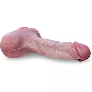 8.77 Inch Realistic Dildo, Body-Safe Material Lifelike Huge Penis, Adult Sex Toys for Women, Flexible Dildos with Suction Cup fo