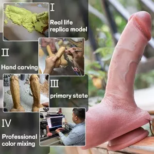 8.77 Inch Realistic Dildo, Body-Safe Material Lifelike Huge Penis, Adult Sex Toys for Women, Flexible Dildos with Suction Cup fo