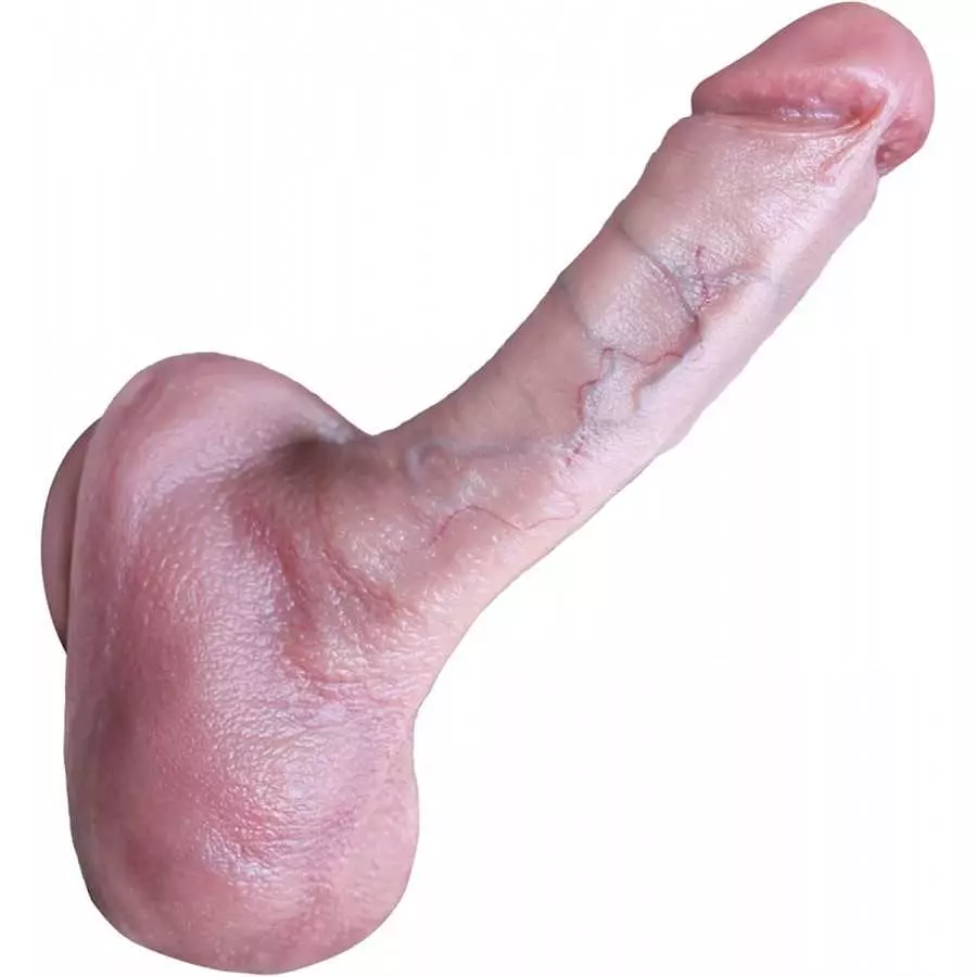 8.77 Inch Realistic Dildo, Body-Safe Material Lifelike Huge Penis, Adult Sex Toys for Women, Flexible Dildos with Suction Cup fo