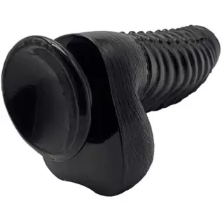 Acudani Lifelike 11.8 Inch Long 3.74 Inch Dildo, Black