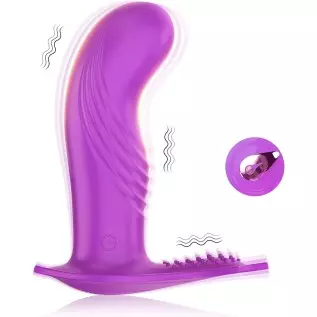 G Spot Vibrator Dildo with 10 Vibrating Modes, Remote Control Whisper-Quiet Panty Vibrator for G spot Stimulation, Dual Stimulat G Spot Vibrator Dildo with 10 Vibrating Modes, Remote Control Whisper-Quiet Panty Vibrator for G spot Stimulation, Dual Stimulat