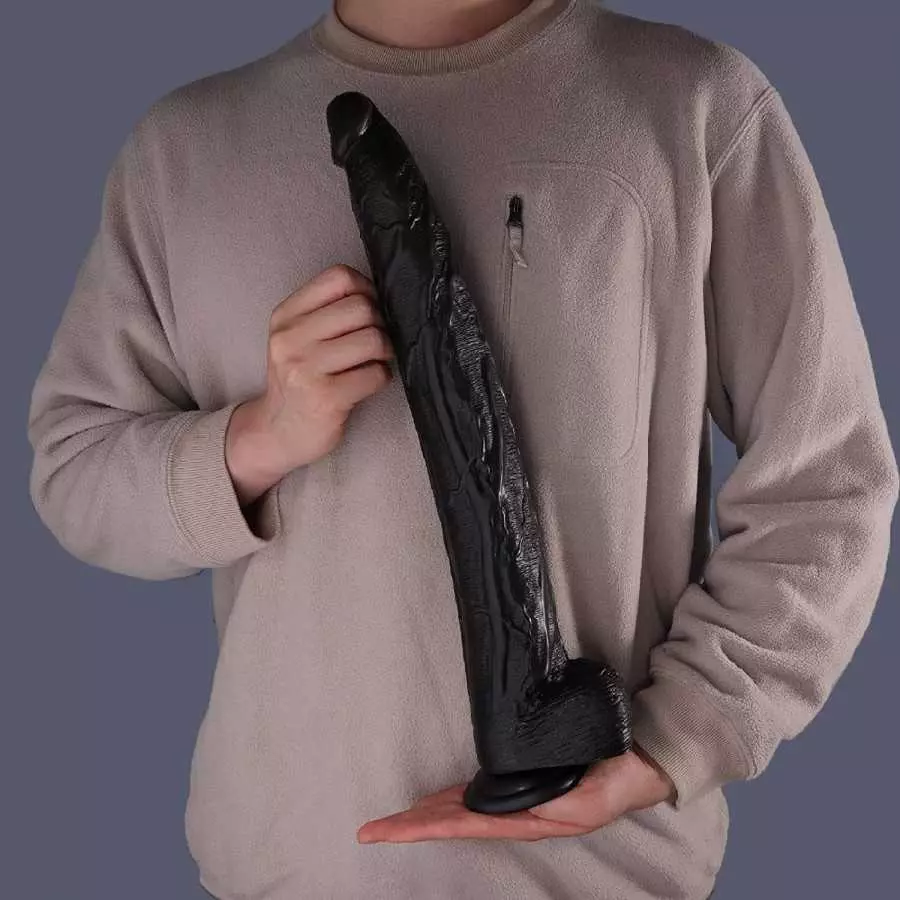 17.5 Inch Huge Dildo with Small Glans, Big Dildos with Strong Suction Cup for Hands-Free Play, Realistic Dildo with Big Cock for