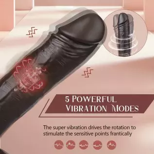 Thrusting Dildo Vibrator for Women, 9.2" Vibrating Dildo for G Spot Anal Play with 3 Thrusting & 5 Vibration, Realistic Thrustin Thrusting Dildo Vibrator for Women, 9.2" Vibrating Dildo for G Spot Anal Play with 3 Thrusting & 5 Vibration, Realistic Thrustin