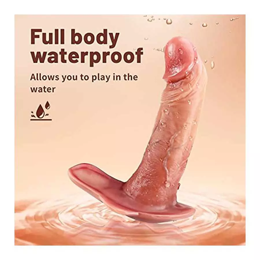 5.7 Inch Realistic Dildos, app Control Vibrator Large Dildos, Telescoping Thrust Wearable Panty Vibrator Anal Dildos,Thrusting D