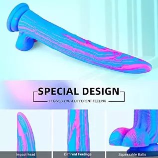 10.7 Inch Realistic Dildo with Suction Cup, Super Long Deer Dildo Anal Plug Prostate Massager Adult Sex Toy for Female & Couple 10.7 Inch Realistic Dildo with Suction Cup, Super Long Deer Dildo Anal Plug Prostate Massager Adult Sex Toy for Female & Couple