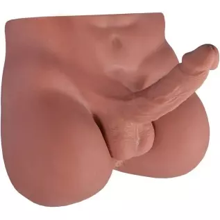 Men's Huge Dildos, Realistic Masturbator with Flexible Dildo and Tight Anal Entry, Adult Sex Toys for Women Men Couple -12.2 x10