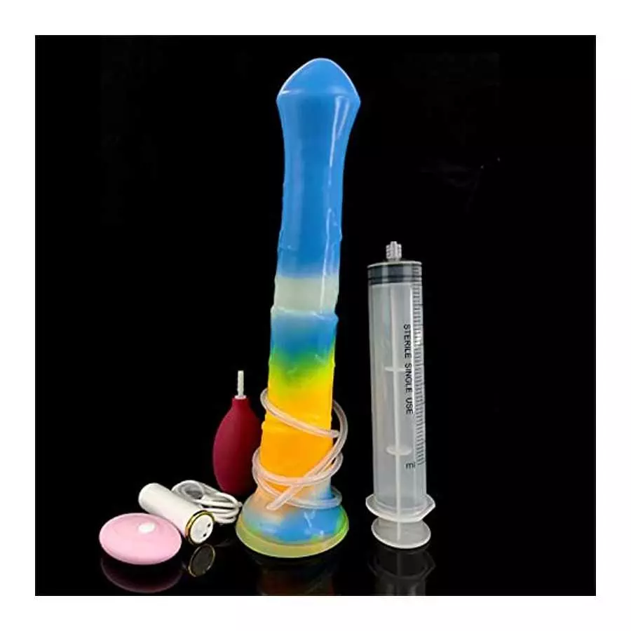 Remote Control Vibrating Silicone Dildo Ejaculating Dildo, Realistic Luminous Squirting Dildo Vibrator with 10 Vibration Modes, Remote Control Vibrating Silicone Dildo Ejaculating Dildo, Realistic Luminous Squirting Dildo Vibrator with 10 Vibration Modes,