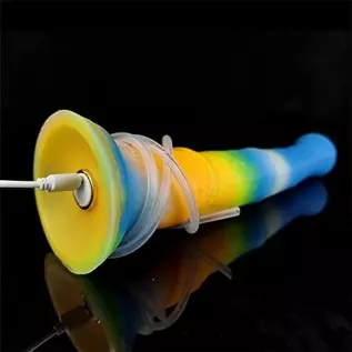 Remote Control Vibrating Silicone Dildo Ejaculating Dildo, Realistic Luminous Squirting Dildo Vibrator with 10 Vibration Modes,