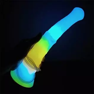 Remote Control Vibrating Silicone Dildo Ejaculating Dildo, Realistic Luminous Squirting Dildo Vibrator with 10 Vibration Modes,
