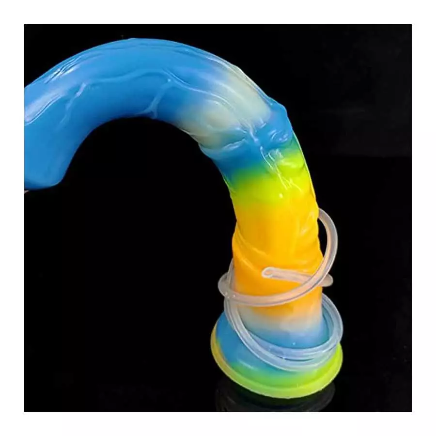 Remote Control Vibrating Silicone Dildo Ejaculating Dildo, Realistic Luminous Squirting Dildo Vibrator with 10 Vibration Modes,