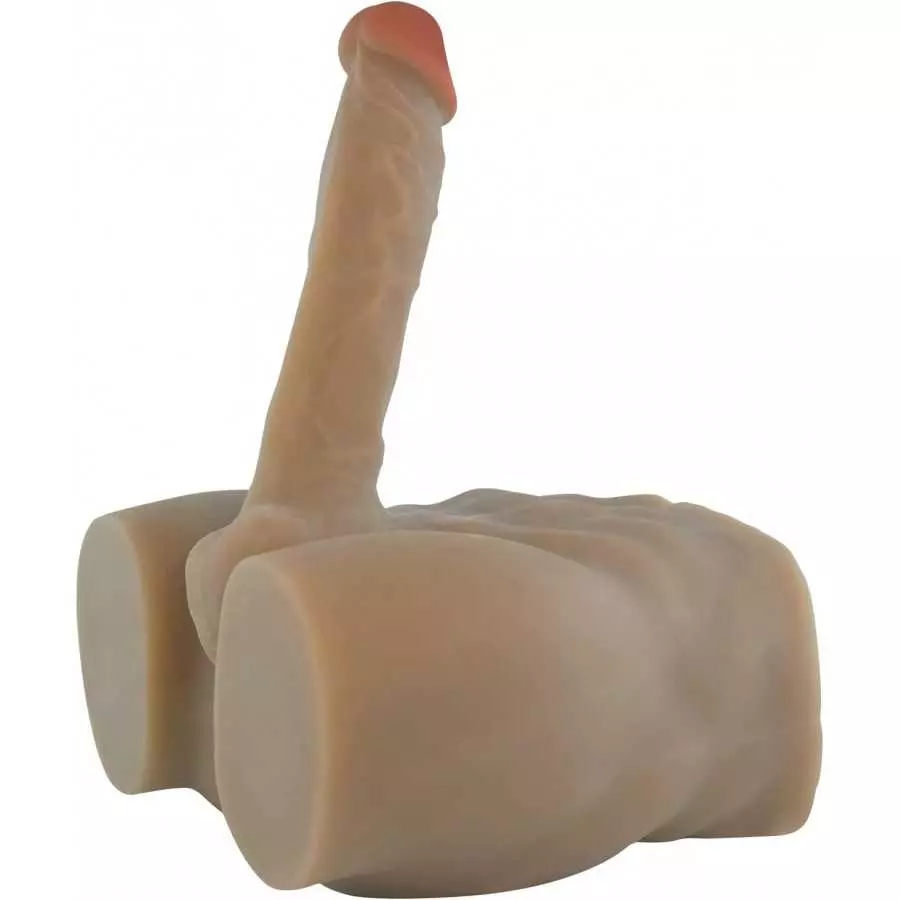 Huge Dildo Realistic Men's Penis Doll,Safe TPE & American Design, Flexible 7.1inch G Spot Dildos Doll for Women Sex Toy