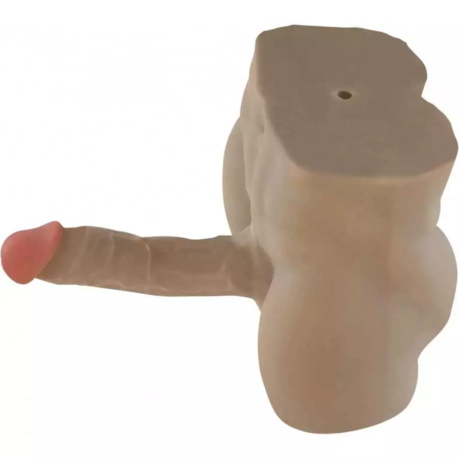 Huge Dildo Realistic Men's Penis Doll,Safe TPE & American Design, Flexible 7.1inch G Spot Dildos Doll for Women Sex Toy