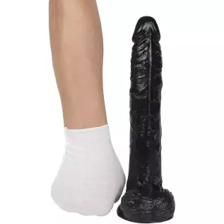 SOFTTOYS - The Long Johnson - Adult Toy 100% Lifelike and Huge and 100% Feels Like Skin with Strong Suction Cup for Hands-Free G
