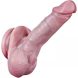 hyper realistic dildo 6.77 Inch Realistic Dildo, Liquid Silicone with Suction Cup， Ultra Soft Lifelike Thick Anal Dildos G spot 