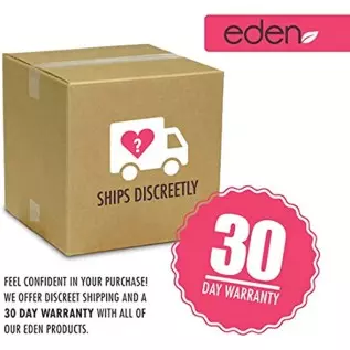 Eden 6.5" Beginner Vibrating Waterproof Multispeed Vibrating Dildo (Pink)