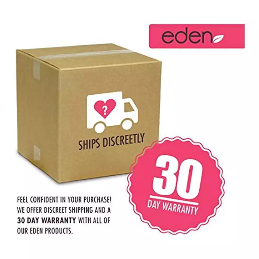 Eden 6.5" Beginner Vibrating Waterproof Multispeed Vibrating Dildo (Pink)