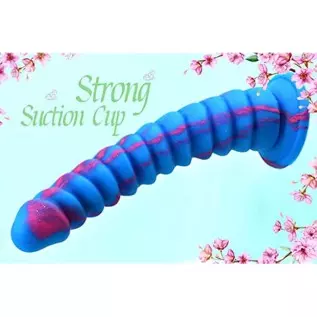 MEBAULT Realistic Dildo 8.58 Inch G-spot Dildo Silicone Ribbed Fake Penis with Strong Suction Cup and Lifelike Glans Sex Toys fo