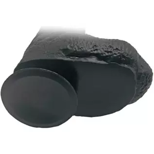 xofoco 43CM*8CM Huge Realistic Dildo Suction Cup Brown, Black