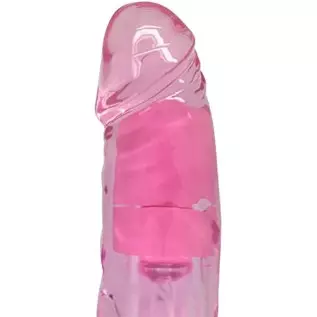 Mini Vibration Massager Female Dildo Vibrator for Women - Small Pink Sex Toy - Small Vibrating Dildo - Waterproof Vibe for Sexua