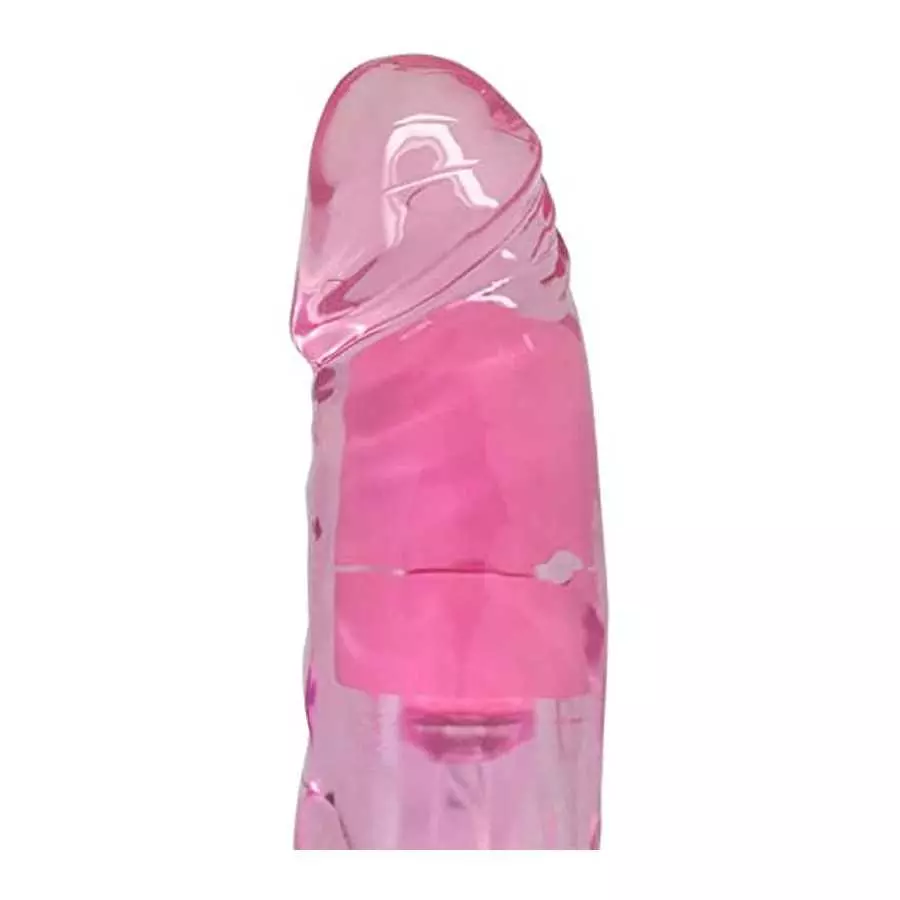 Mini Vibration Massager Female Dildo Vibrator for Women - Small Pink Sex Toy - Small Vibrating Dildo - Waterproof Vibe for Sexua