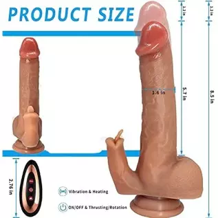 Thrusting Vibrating Dildo, Adult Sensory Toys Sex Dildo 360° Rotating 10 Mould Vibrator Penis 42° Heating Dildos Suction Cup Str Thrusting Vibrating Dildo, Adult Sensory Toys Sex Dildo 360° Rotating 10 Mould Vibrator Penis 42° Heating Dildos Suction Cup Str