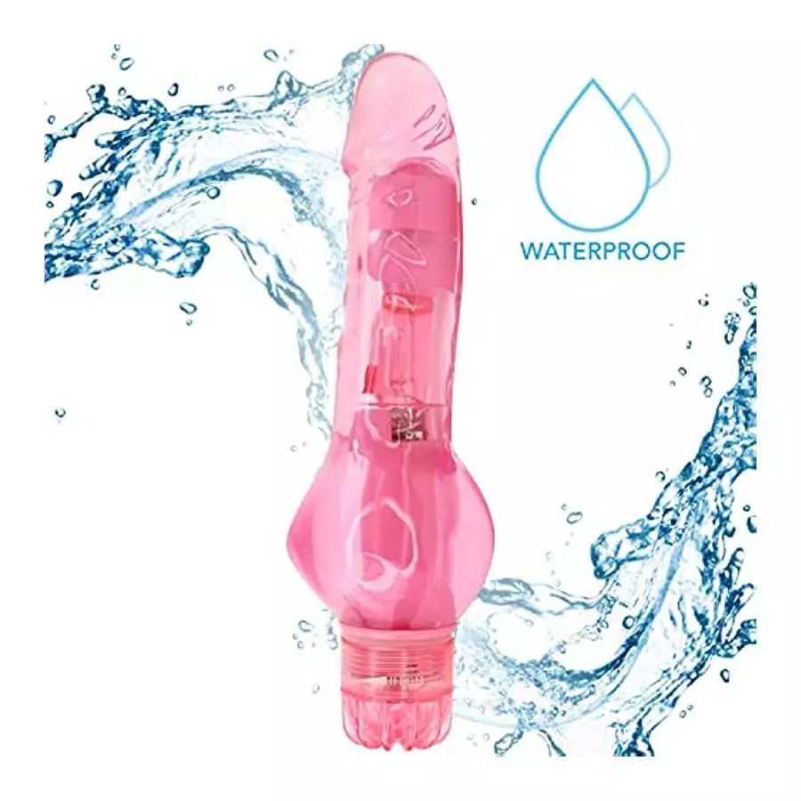 Mini Vibration Massager Female Dildo Vibrator for Women - Small Pink Sex Toy - Small Vibrating Dildo - Waterproof Vibe for Sexua