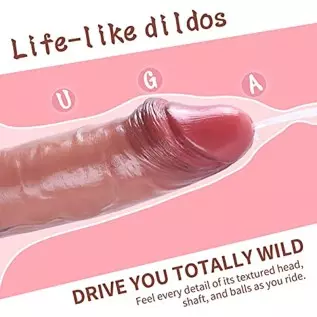 Realistic Squirting Dildo Ejaculating Penis for Beginners with Strong Suction Cup for Hands-Free Play, Soft Dildo with Curved Sh Realistic Squirting Dildo Ejaculating Penis for Beginners with Strong Suction Cup for Hands-Free Play, Soft Dildo with Curved Sh