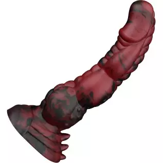 8.5in Realistic Silicone Dildo for Beginner, Vaginal Anal Stimulation Lifelike Alien Dildos with Strong Suction Cup Hands-Free A