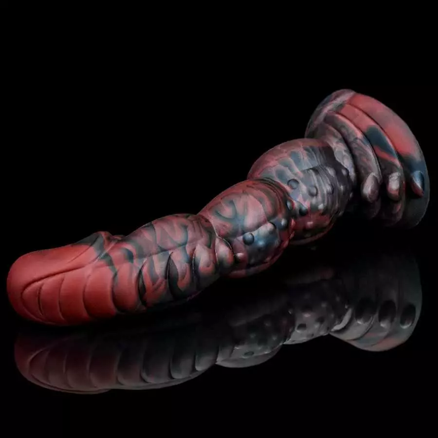 8.5in Realistic Silicone Dildo for Beginner, Vaginal Anal Stimulation Lifelike Alien Dildos with Strong Suction Cup Hands-Free A