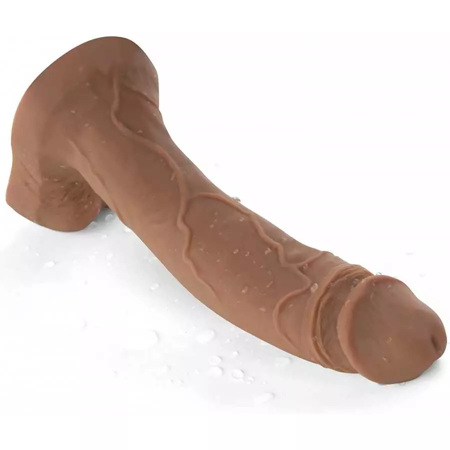 Huge Dildo, 9 Inch Realistic Dildo Feels Like Skin, Dual Density Liquid Silicone Dildo with Unique Suction Cup, Big Size Anal Di Huge Dildo, 9 Inch Realistic Dildo Feels Like Skin, Dual Density Liquid Silicone Dildo with Unique Suction Cup, Big Size Anal Di