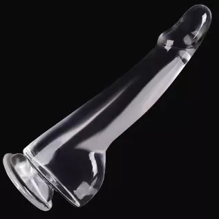 9.52 Inch Realistic Dildo with Suction Cup, Heatable Flexible Huge Penis for G-spot Play, Silicone Dildos Adult Sensory Sex Toy 