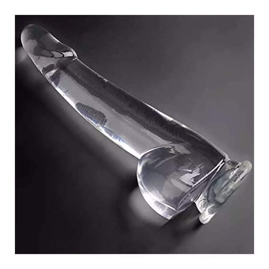 9.52 Inch Realistic Dildo with Suction Cup, Heatable Flexible Huge Penis for G-spot Play, Silicone Dildos Adult Sensory Sex Toy