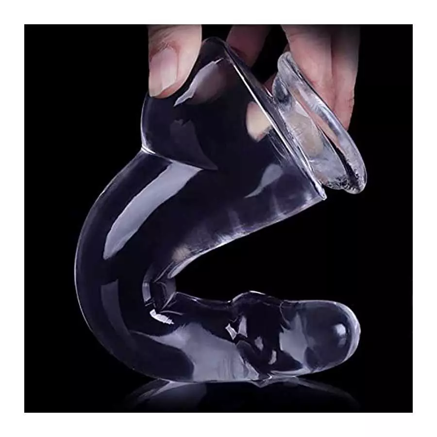 9.52 Inch Realistic Dildo with Suction Cup, Heatable Flexible Huge Penis for G-spot Play, Silicone Dildos Adult Sensory Sex Toy