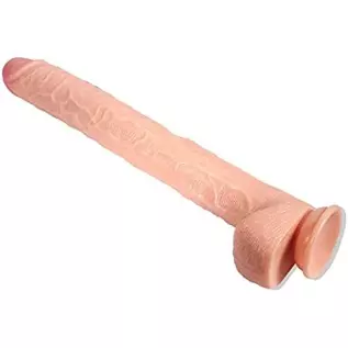 Realistic Extra Long Dildo Thick Dildo with Suction Cup 16.93Inch Silicone Giant Dildos G Spot Anal Dildo Adult Sex Toys