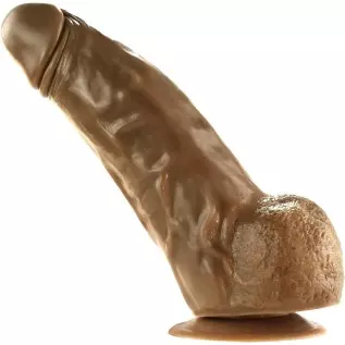 Realistic Dildo,Small Glans Big Thick Dildo with Strong Suction Cup for Women