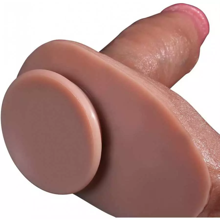 9.25 Inch Huge Realistic Dildo with Strong Suction Cup Liquid Silicone Anal Dildo Lifelike Penis for Vaginal and Anal Play Women