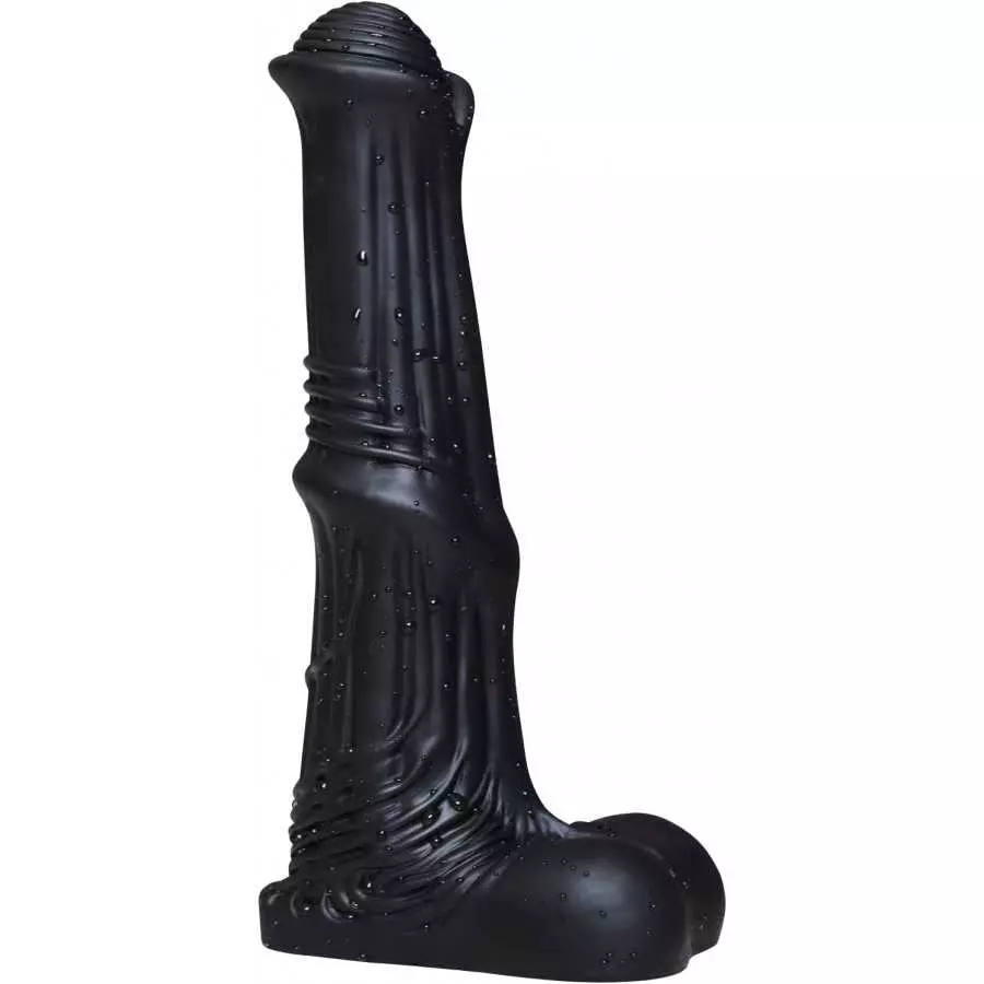 House Dildo - Liquid Silicone Material - No Any Smell - Adult Sex Toys - Vaginal G-spot - Animal Penis (Black) House Dildo - Liquid Silicone Material - No Any Smell - Adult Sex Toys - Vaginal G-spot - Animal Penis (Black)
