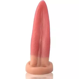 FST Tongue Lick Dildo, Clitoris G-Spot Stimulation, Extra Long Anal Plug Prostate Massager Anal Sex Toy for Men Women