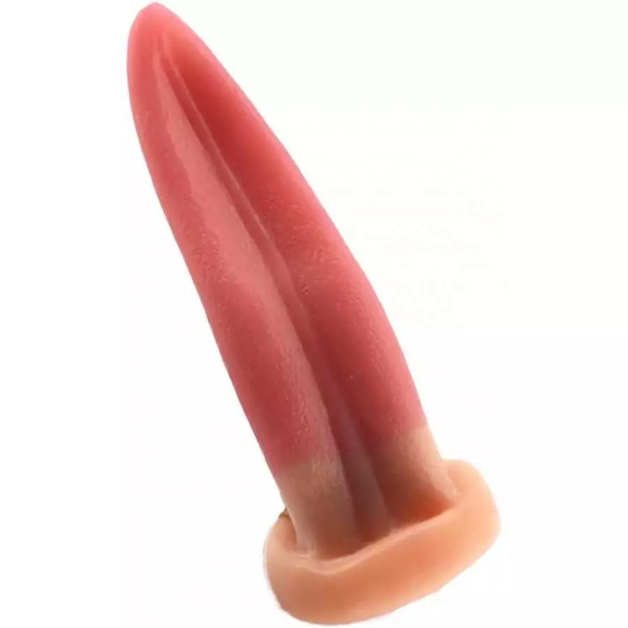 FST Tongue Lick Dildo, Clitoris G-Spot Stimulation, Extra Long Anal Plug Prostate Massager Anal Sex Toy for Men Women